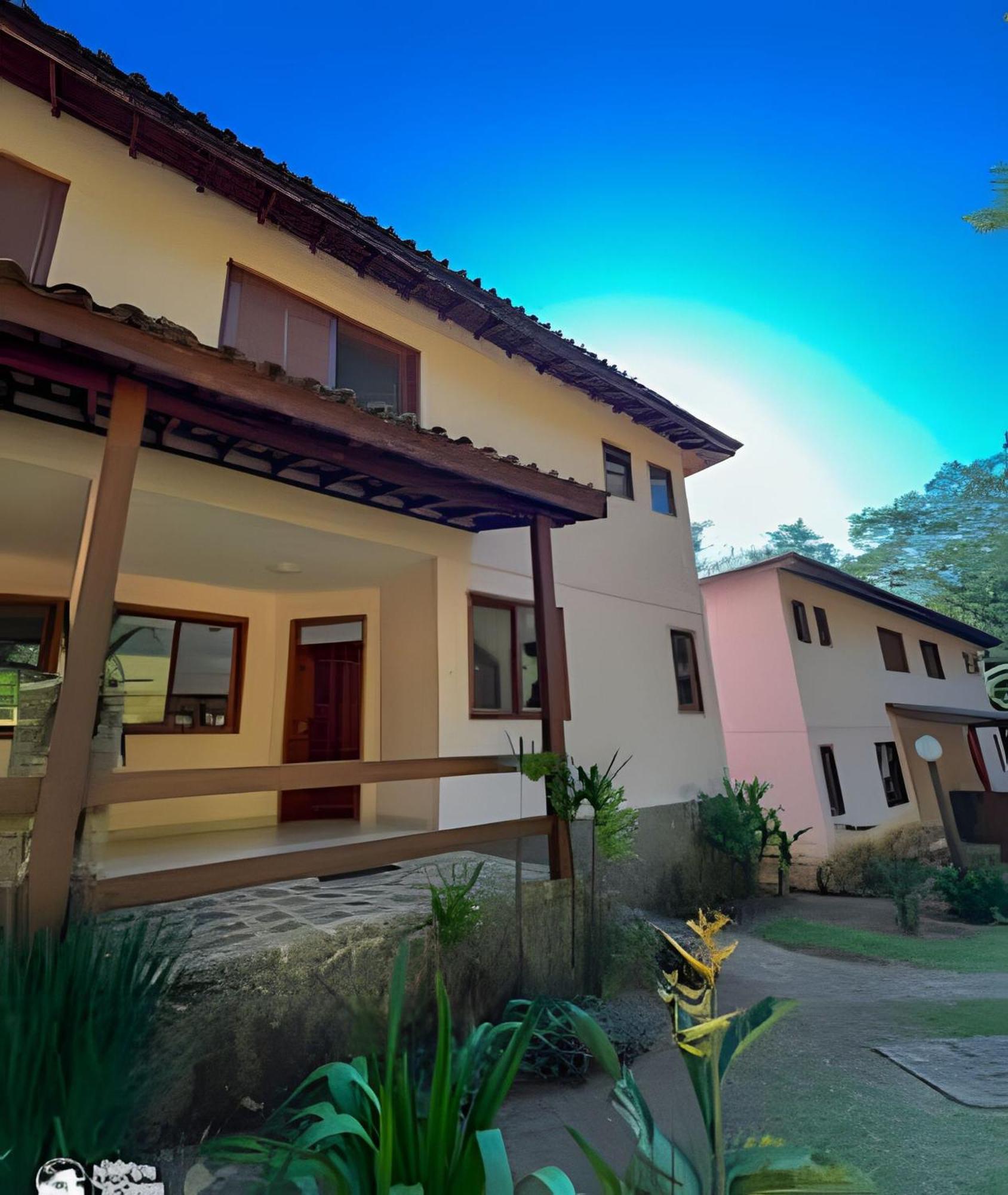 Linda Casa Com Varanda Gourmet Em Condominio Ілябела Екстер'єр фото